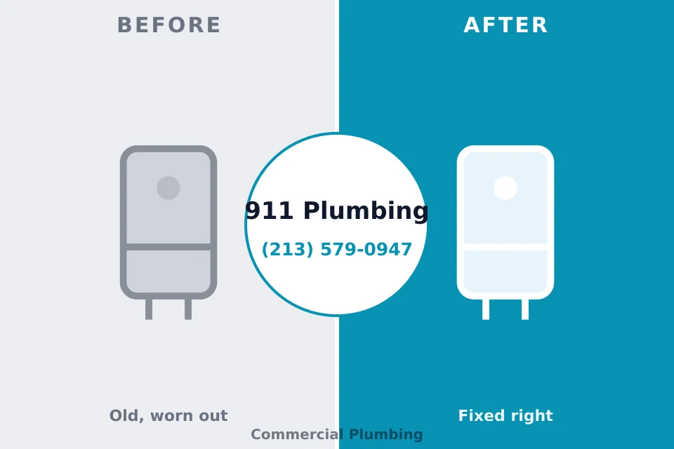 Before and after: plumbing company Star City, AR